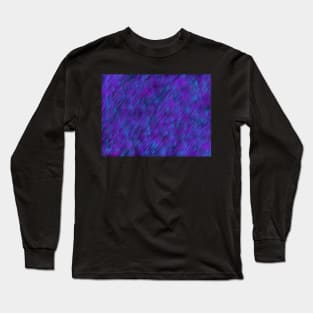 Pink blue abstract Long Sleeve T-Shirt